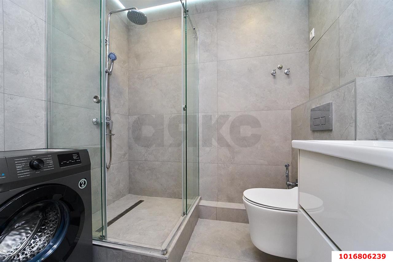 Фото №13: 2-комнатная квартира 68 м² - Краснодар, Карасунский внутригородской округ, Хлопчато-бумажный Комбинат, мкр. жилой комплекс Аквамарин, ул. Уральская, 75к2