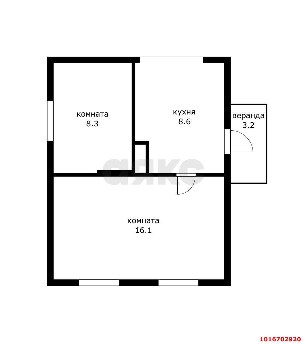 Фото №13: Дом 34 м² + 4.4 сот. - Юбилейное, мкр. Прикубанский внутригородской округ, ул. Розовая, 9