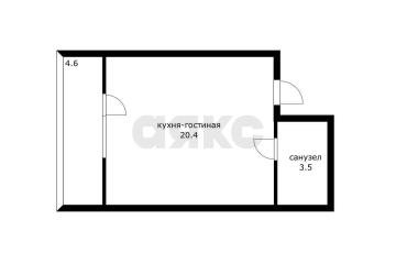 Фото №5: Студия 25 м² - Краснодар, мкр. Прикубанский внутригородской округ, ул. Карельская, 51/9