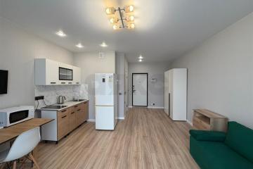 Фото №1: Студия 27 м² - Краснодар, мкр. жилой комплекс Самолёт-6, ул. Ивана Беличенко, 92к2