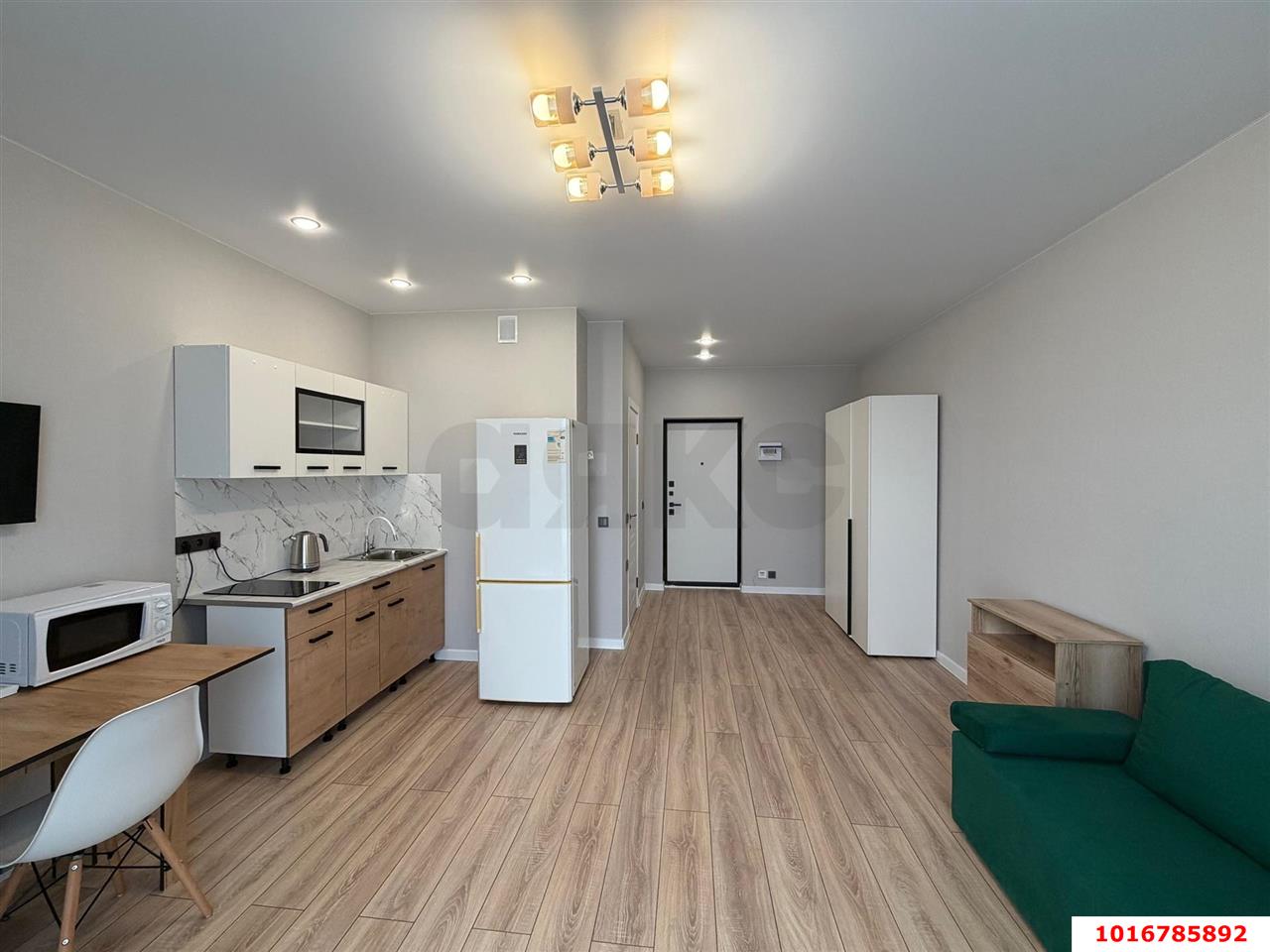 Фото №1: Студия 27 м² - Краснодар, Прикубанский внутригородской округ, мкр. жилой комплекс Самолёт-6, ул. Ивана Беличенко, 92к2