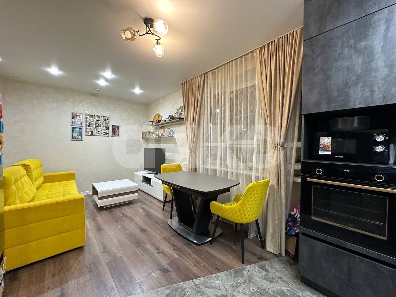 Фото №2: 3-комнатная квартира 80 м² - Молодёжный, Пролетарский территориальный округ, мкр. ЖК Молодёжный, ул. Вадима Усова, 22