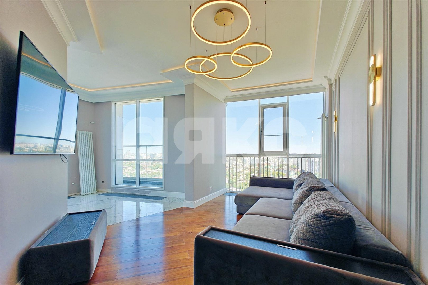 Фото №6: 4-комнатная квартира 220 м² - Краснодар, Центральный внутригородской округ, Западный внутригородской округ, жилой комплекс Адмирал, мкр. Центральный, ул. Кубанская набережная, 39