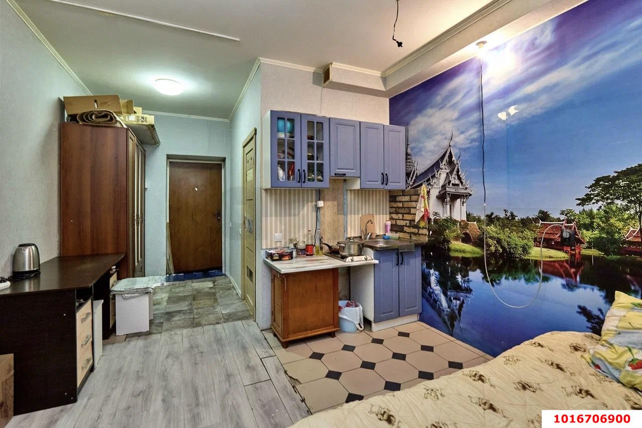 Фото №2: Студия 20 м² - Краснодар, Прикубанский внутригородской округ, Калинино, мкр. Завод Радиоизмерительных Приборов, пер. Гаражный, 12/3к5