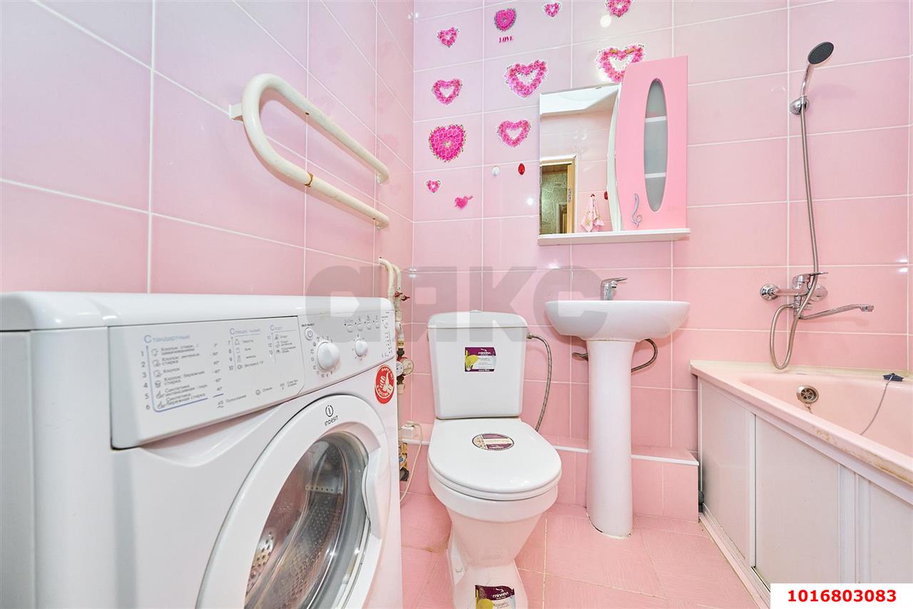 Фото №15: 1-комнатная квартира 39 м² - Краснодар, Западный внутригородской округ, мкр. Юбилейный, пр-кт Чекистов, 34