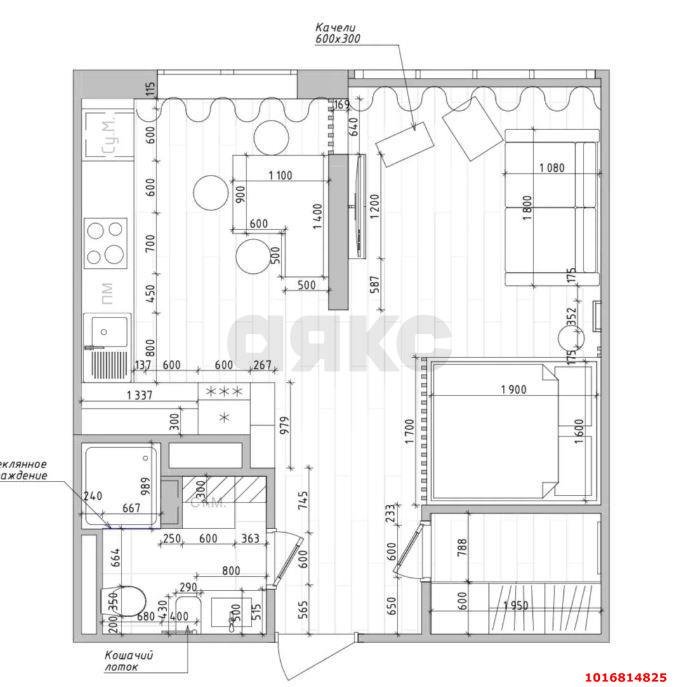 Фото №12: 1-комнатная квартира 35 м² - Краснодар, Прикубанский внутригородской округ, мкр. жилой комплекс Самолёт, ул. Западный Обход, 39/2к4