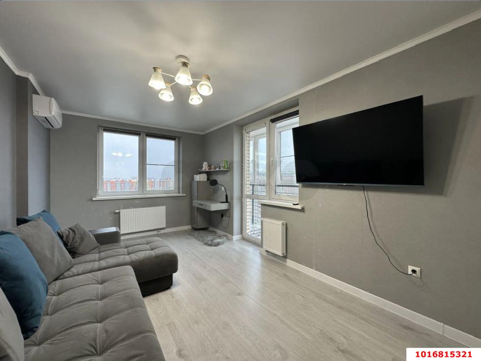 Фото №4: 1-комнатная квартира 40 м² - Краснодар, Прикубанский внутригородской округ, мкр. жилой комплекс Сармат, ул. Западный Обход, 65А