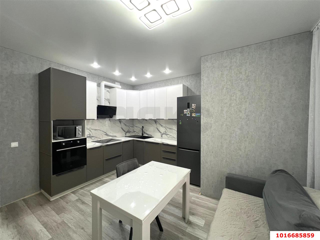 Фото №2: 1-комнатная квартира 46 м² - Краснодар, Прикубанский внутригородской округ, квартал Доброта, мкр. Любимово, 16