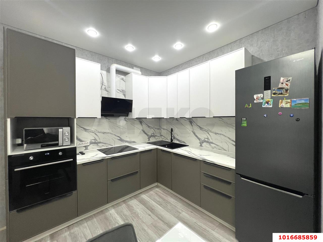 Фото №1: 1-комнатная квартира 46 м² - Краснодар, Прикубанский внутригородской округ, квартал Доброта, мкр. Любимово, 16