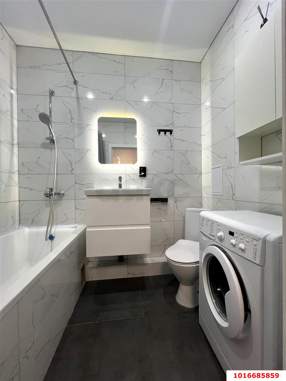 Фото №9: 1-комнатная квартира 46 м² - Краснодар, Прикубанский внутригородской округ, квартал Доброта, мкр. Любимово, 16