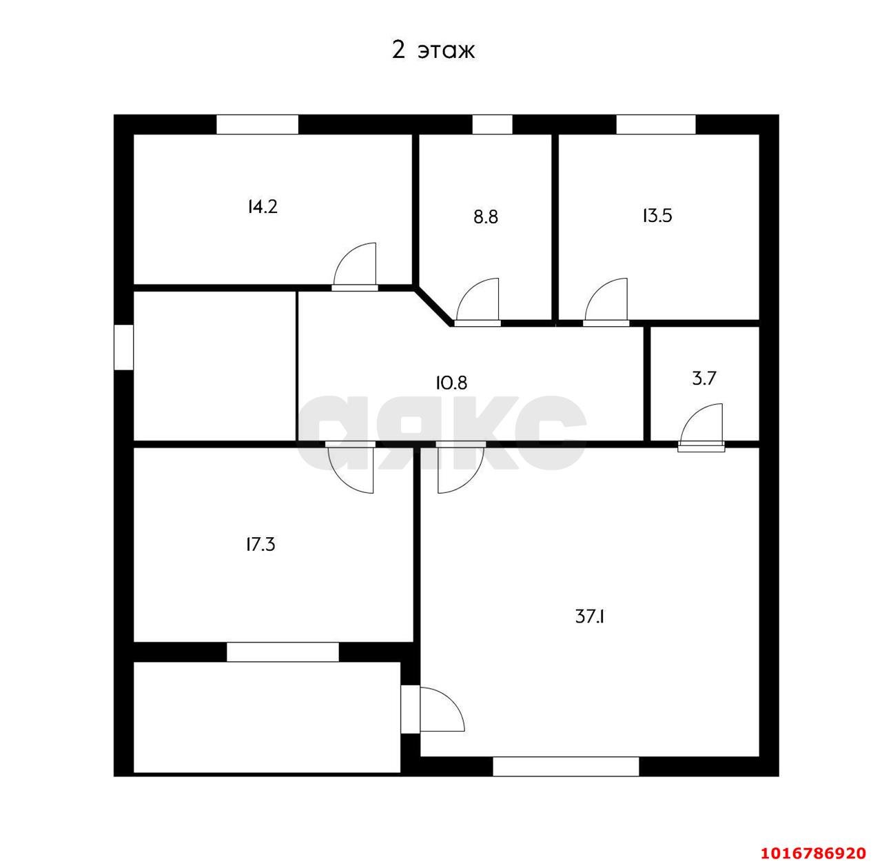 Фото №20: Дом 222 м² + 4 сот. - Российский, мкр. Прикубанский внутригородской округ, ул. Каспийская, 1/3
