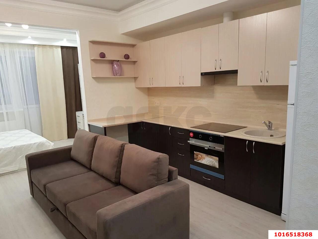 Фото №1: Студия 33 м² - Краснодар, Прикубанский внутригородской округ, Фестивальный, Солнечный, мкр. ЖК Янтарный 3, пр-кт Константина Образцова, 4к2