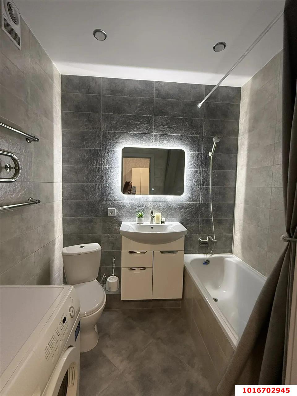 Фото №7: 1-комнатная квартира 37 м² - Краснодар, Прикубанский внутригородской округ, Славянский, мкр. Светлоград, ул. Красных Партизан, 1/4к7