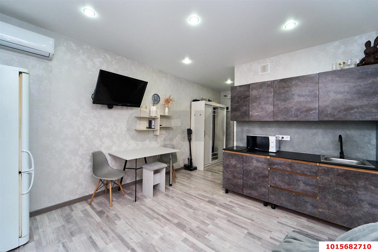 Фото №5: Студия 25 м² - Краснодар, жилой комплекс Краски, мкр. Прикубанский внутригородской округ, ул. Краеведа Соловьёва, 6к2