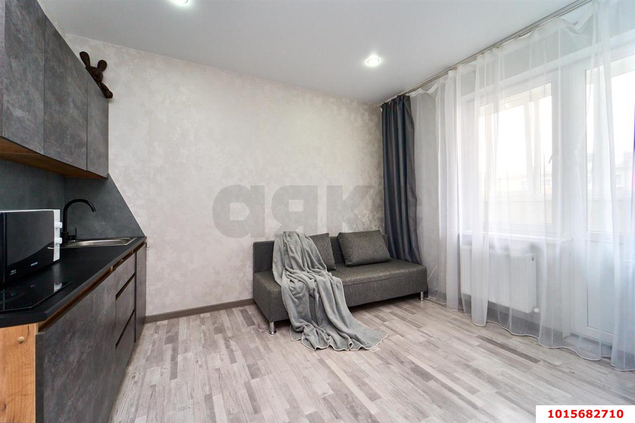 Фото №3: Студия 25 м² - Краснодар, жилой комплекс Краски, мкр. Прикубанский внутригородской округ, ул. Краеведа Соловьёва, 6к2