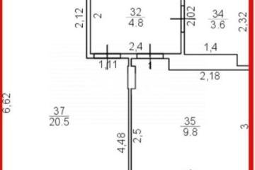 Фото №5: 1-комнатная квартира 40 м² - Харино, мкр. жилой комплекс Атмосфера, ул. Дорожная, 11