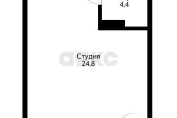 Фото №4: Студия 29 м² - Краснодар, мкр. Светлоград, ул. Красных Партизан, 1/4к3