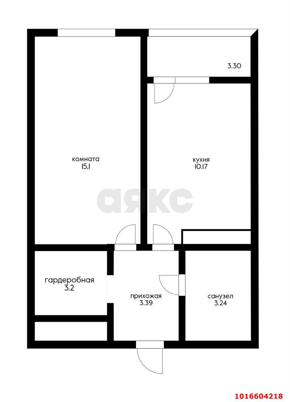 Фото №15: 1-комнатная квартира 37 м² - Краснодар, ЖК Славянка, Прикубанский внутригородской округ, Славянский, мкр. жилой комплекс Славянка, ул. Заполярная, 39к2