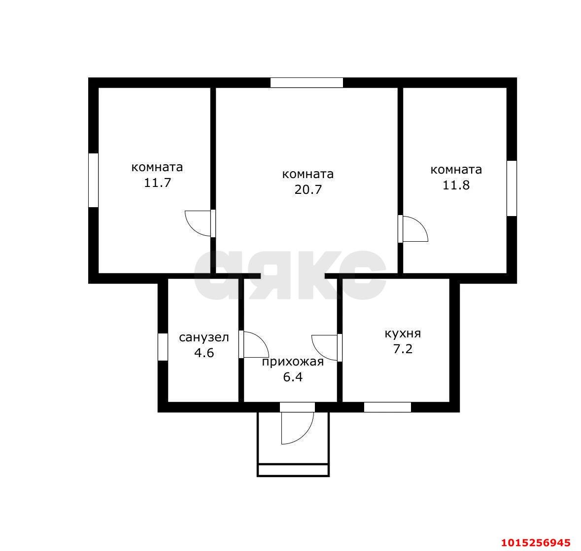 Фото №13: Дом 65 м² + 4 сот. - Елизаветинская, Прикубанский внутригородской округ, ст Кубаночка, ул. Советская Кубанская, 182