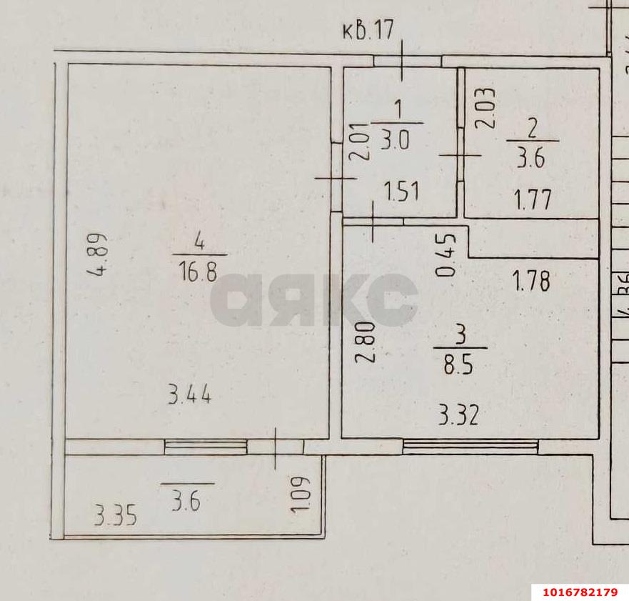 Фото №20: 1-комнатная квартира 36 м² - Яблоновский, мкр. ЖК Солнечный, ул. Солнечная, 55/1к1