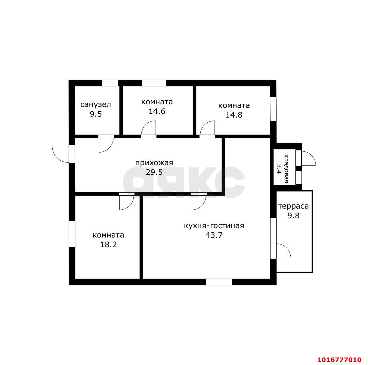 Фото №5: Дом 143 м² + 4.3 сот. - Российский, мкр. Прикубанский внутригородской округ, ул. Академика Королёва, 27