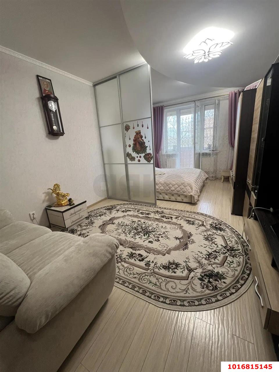 Фото №3: 1-комнатная квартира 51 м² - Краснодар, Прикубанский внутригородской округ, мкр. Сады Калинина, ул. Троицкая, 263