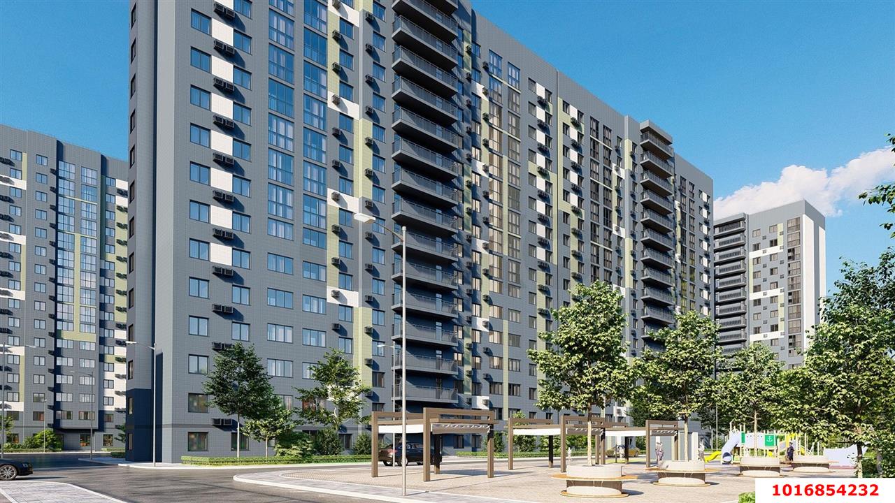 Фото №2: 2-комнатная квартира 52 м² - Краснодар, мкр. Карасунский внутригородской округ, ул. имени Владимира Жириновского, 7