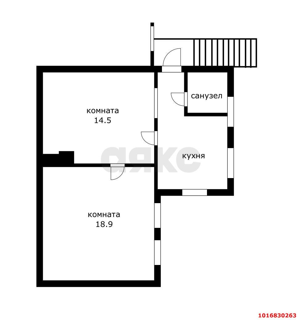 Фото №11: 2-комнатная квартира 42 м² - Краснодар, Западный внутригородской округ, мкр. Центральный, ул. Пашковская, 64