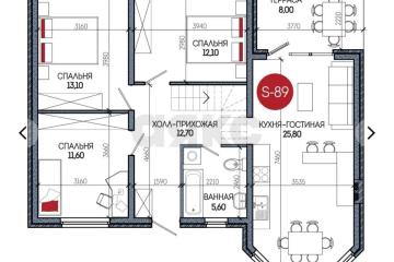 Фото №4: Дом 180 м² - Индустриальный, мкр. КП Вишня, ул. Багратионовская, 39/7