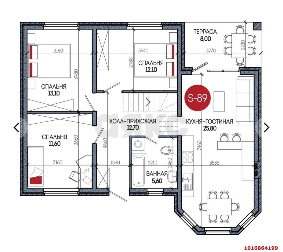 Фото №4: Дом 180 м² + 6 сот. - Индустриальный, Прикубанский внутригородской округ, мкр. КП Вишня, ул. Багратионовская, 39/7