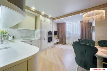 Фото №3: 2-комнатная квартира 64 м² - Краснодар, мкр. жилой комплекс Гарантия, ул. Восточно-Кругликовская, 42/3к2