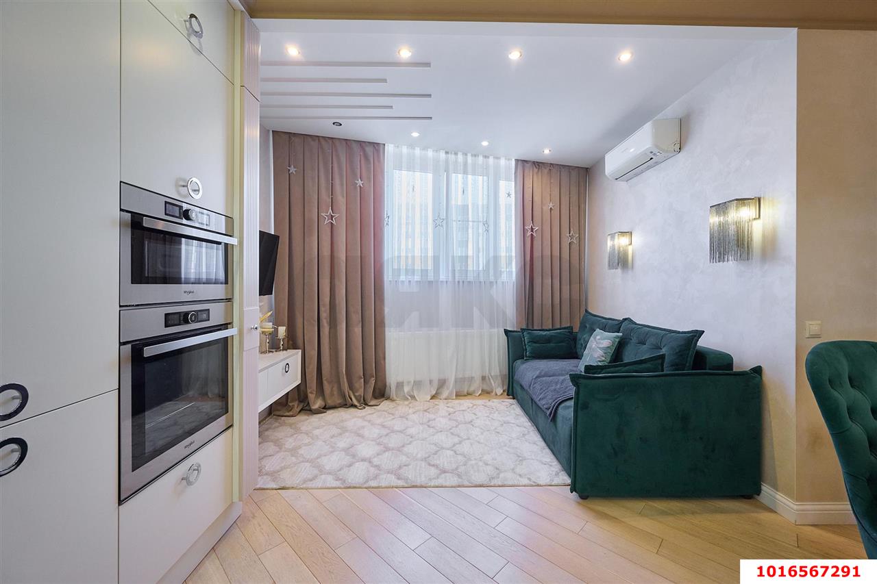 Фото №4: 2-комнатная квартира 64 м² - Краснодар, ЖК Гарантия, Прикубанский внутригородской округ, Панорама, мкр. жилой комплекс Гарантия, ул. Восточно-Кругликовская, 42/3к2