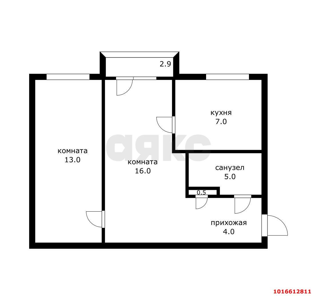 Фото №10: 2-комнатная квартира 45 м² - Северный, ул. Юбилейная, 3