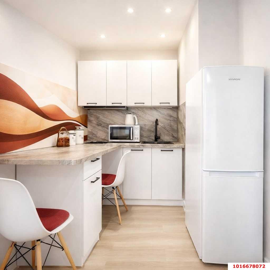 Фото №3: Студия 31 м² - Краснодар, Прикубанский внутригородской округ, мкр. жилой комплекс Самолёт-5, ул. Ивана Беличенко, 103