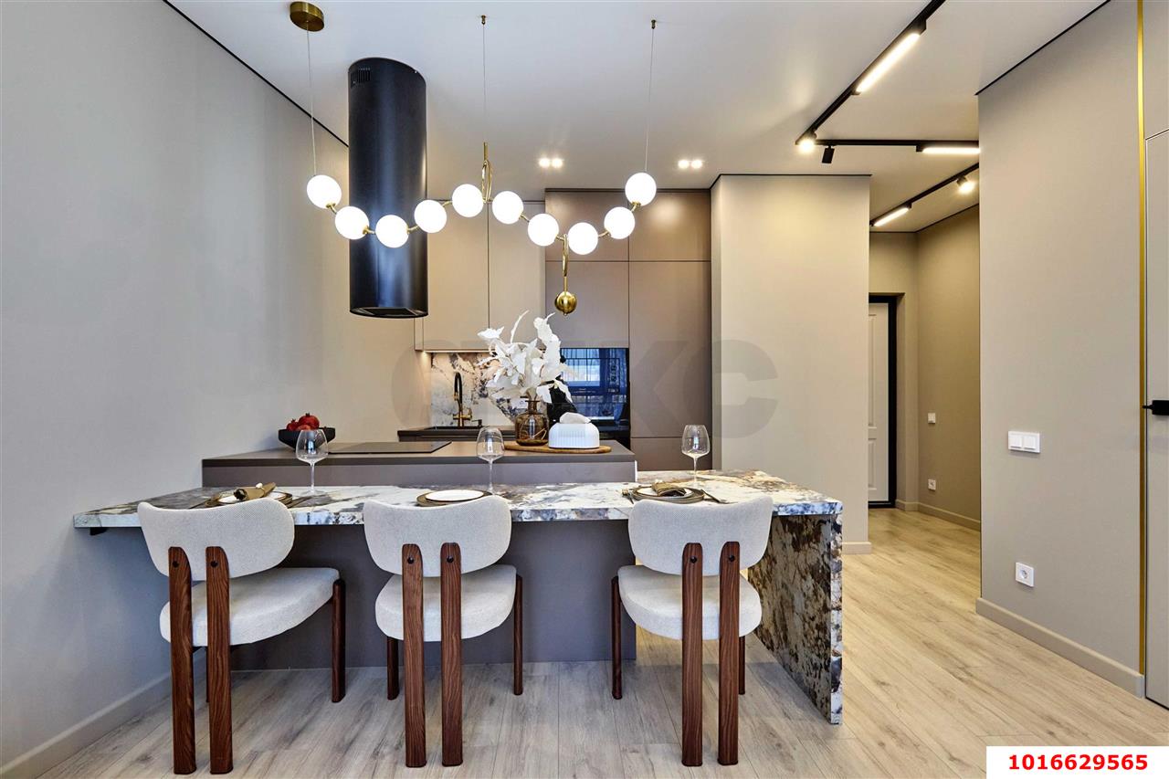 Фото №10: 1-комнатная квартира 39 м² - Краснодар, Центральный внутригородской округ, Табачная Фабрика, мкр. жилой комплекс Все Свои, ул. Колхозная, 5/2к1