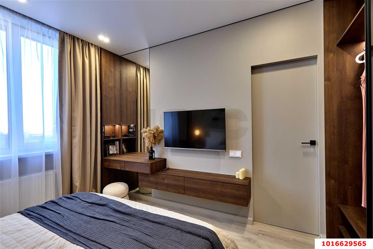 Фото №6: 1-комнатная квартира 39 м² - Краснодар, Центральный внутригородской округ, Табачная Фабрика, мкр. жилой комплекс Все Свои, ул. Колхозная, 5/2к1