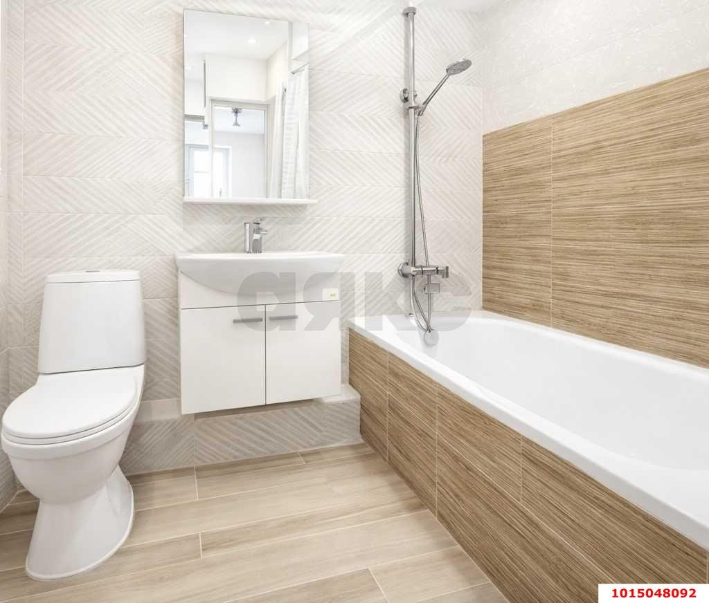 Фото №6: 1-комнатная квартира 44 м² - Краснодар, Славянский, мкр. Прикубанский внутригородской округ, ул. Заполярная, 35к7