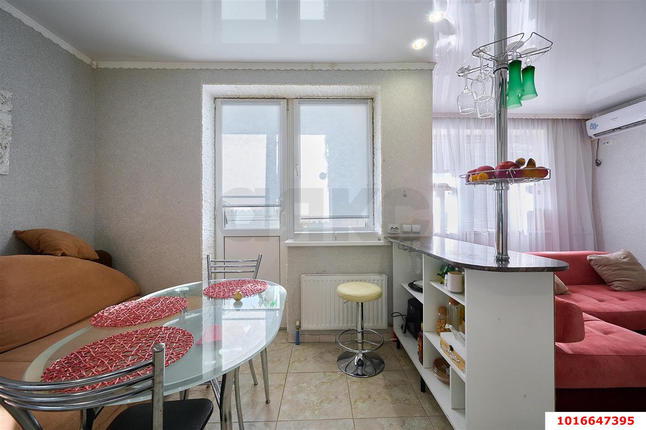 Фото №2: 1-комнатная квартира 43 м² - Краснодар, Прикубанский внутригородской округ, Школьный, Круглик, мкр. Табачная Фабрика, ул. Табачная, 1/1к1