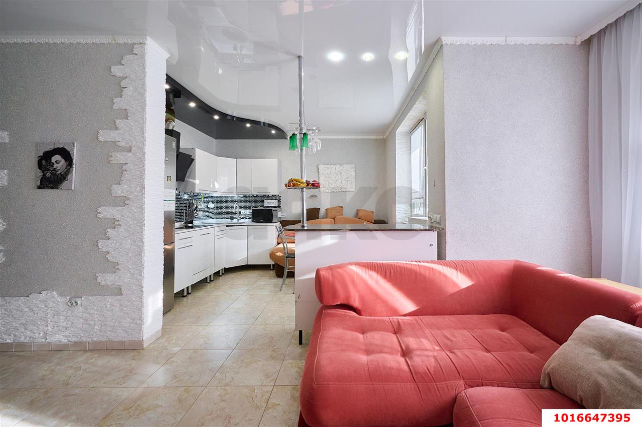 Фото №4: 1-комнатная квартира 43 м² - Краснодар, Прикубанский внутригородской округ, Школьный, Круглик, мкр. Табачная Фабрика, ул. Табачная, 1/1к1