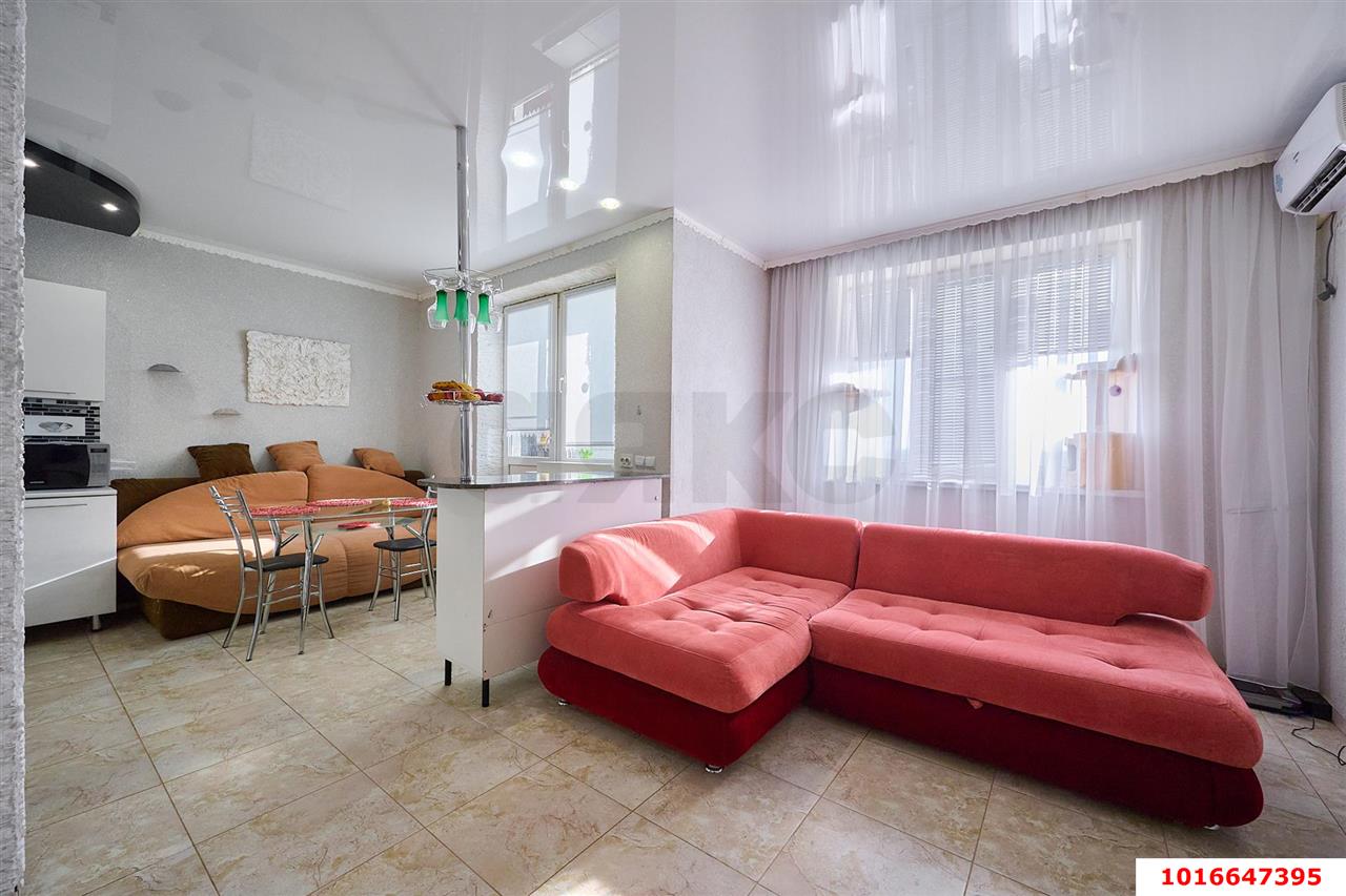 Фото №6: 1-комнатная квартира 43 м² - Краснодар, Прикубанский внутригородской округ, Школьный, Круглик, мкр. Табачная Фабрика, ул. Табачная, 1/1к1