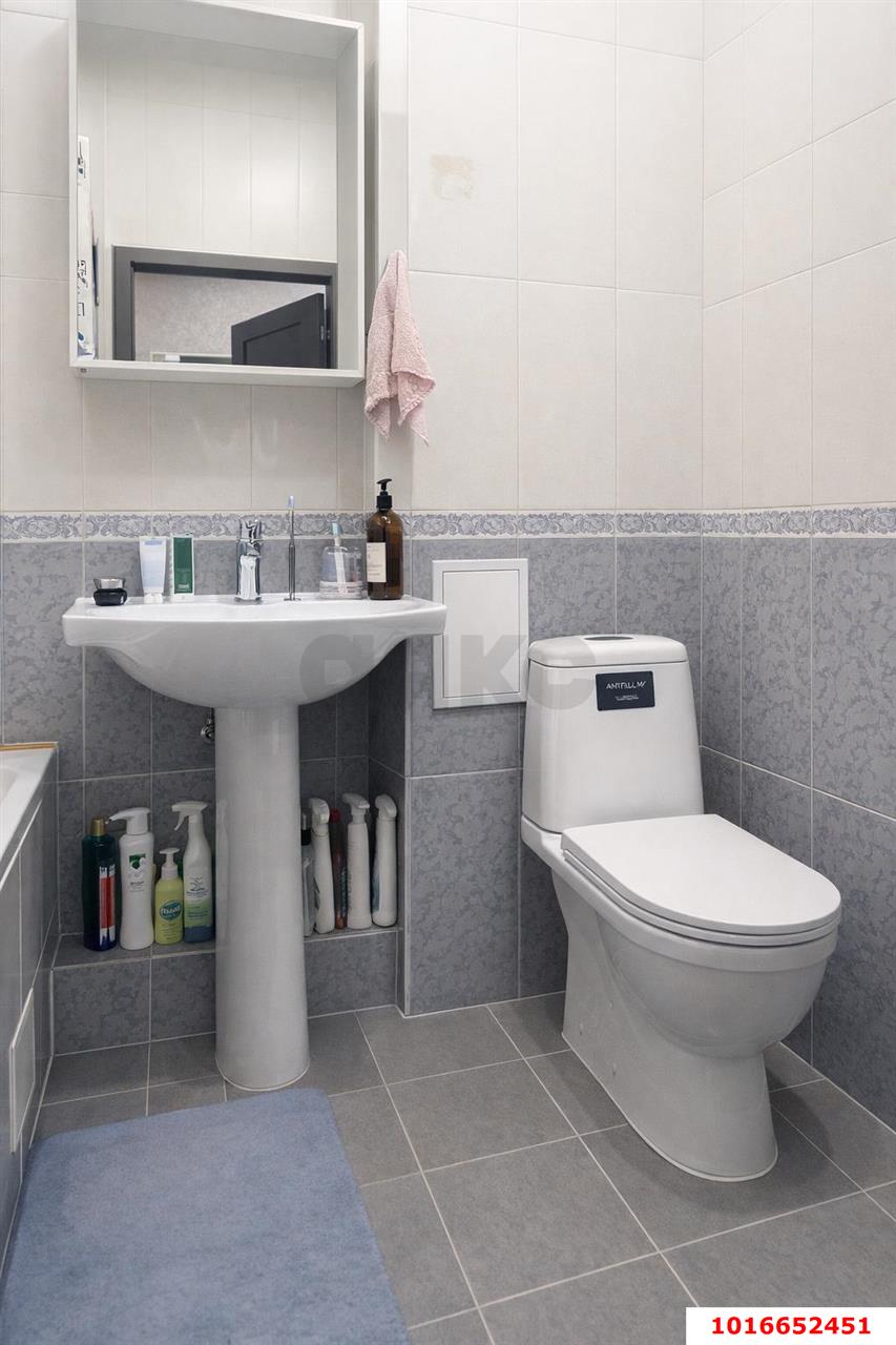 Фото №9: 1-комнатная квартира 44 м² - Краснодар, Прикубанский внутригородской округ, Краевая Клиническая Больница, мкр. жилой комплекс Флотилия, ул. имени 40-летия Победы, 178к3