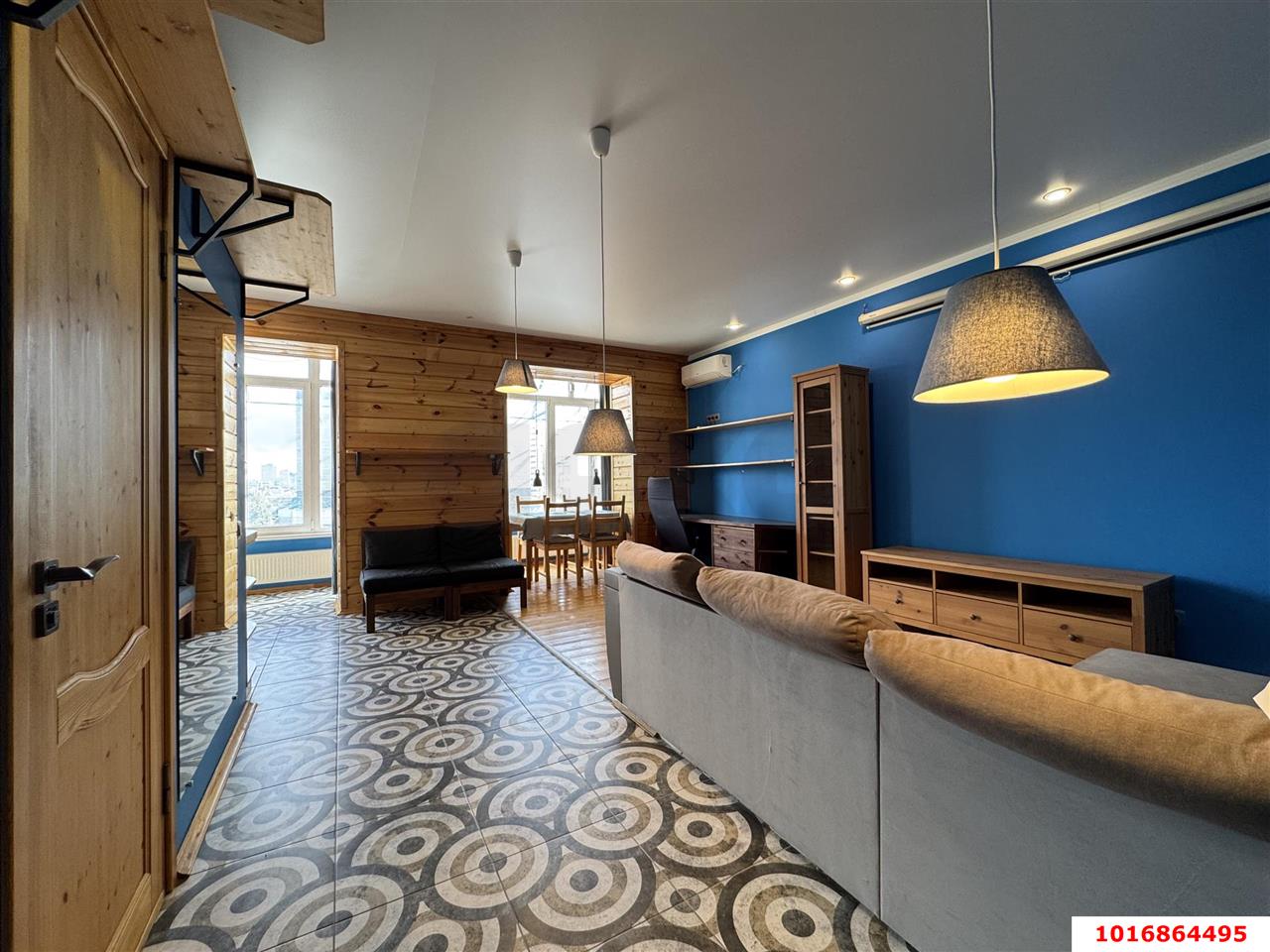 Фото №1: 1-комнатная квартира 44 м² - Краснодар, ул. Ангарская, 2/6