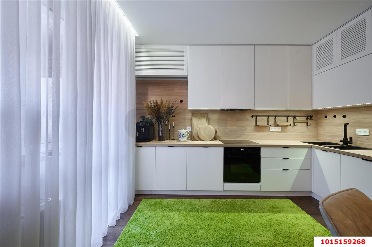 Фото №5: 2-комнатная квартира 65 м² - Знаменский, Карасунский внутригородской округ, мкр. Родные Просторы, ул. Природная, 10Бк7