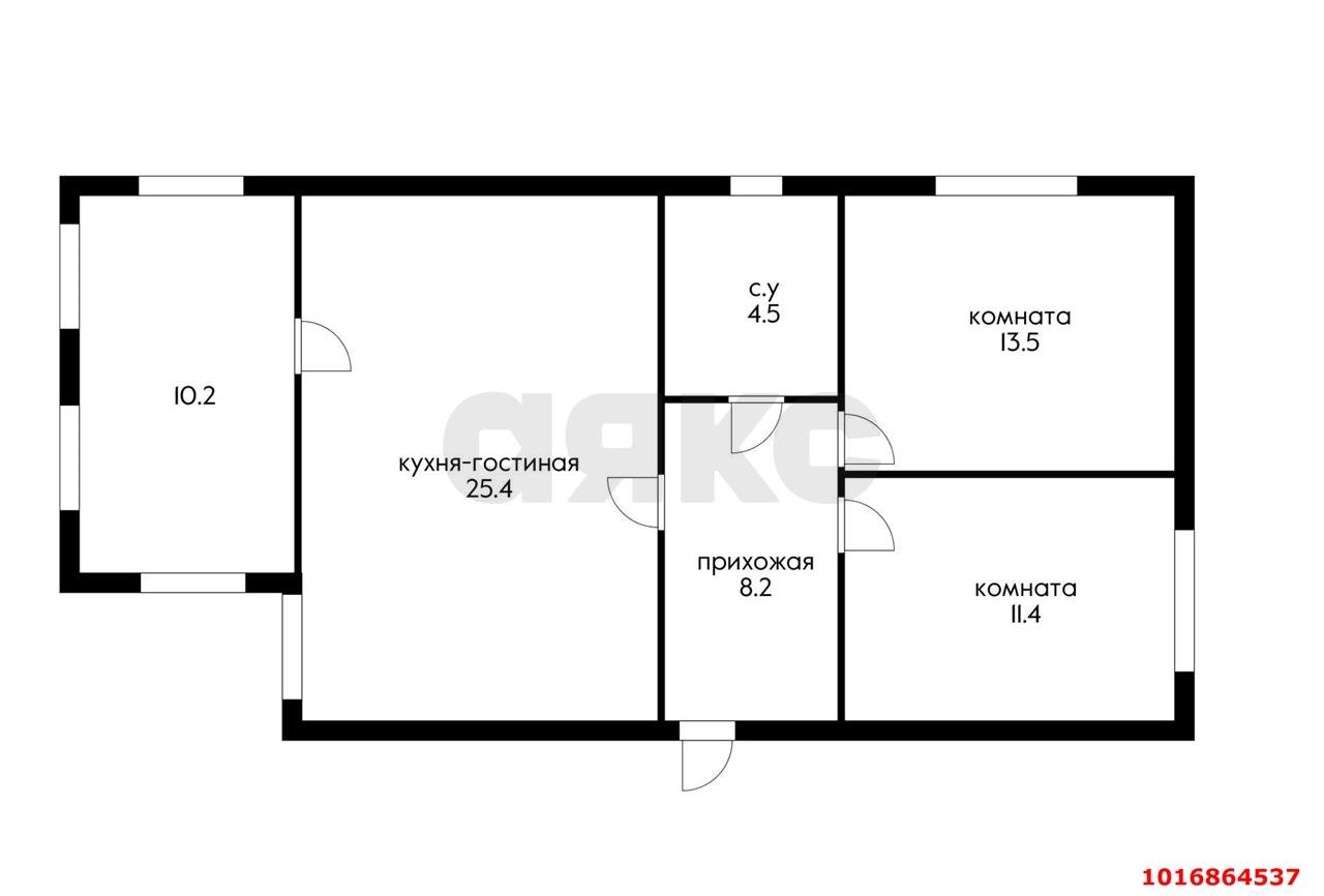 Фото №18: Дом 73 м² + 4 сот. - Дорожник, мкр. Прикубанский внутригородской округ, ул. Черешневая, 25