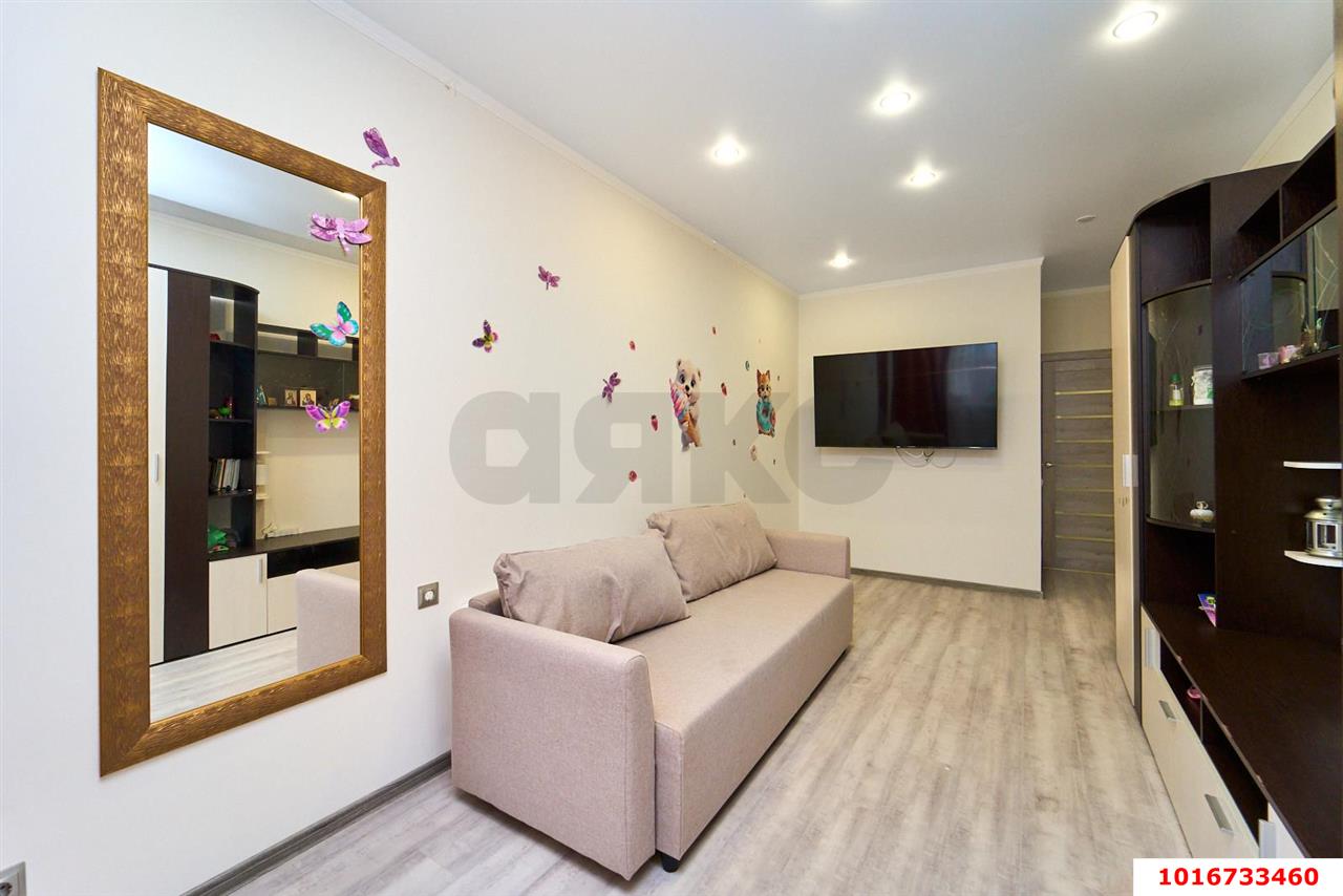 Фото №3: 1-комнатная квартира 42 м² - Краснодар, Фестивальный, ЖК Цветы, жилой комплекс Цветы, мкр. Прикубанский внутригородской округ, ул. Круговая, 4Вк4