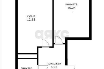 Фото №1: 1-комнатная квартира 39 м² - Краснодар, мкр. ЖК Цветы, ул. Круговая, 4Вк4