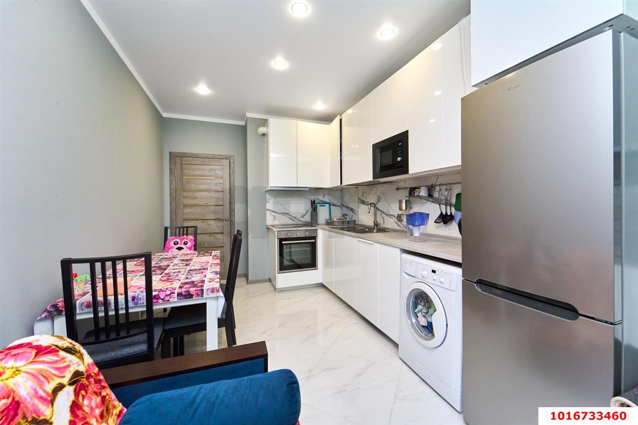 Фото №13: 1-комнатная квартира 42 м² - Краснодар, Фестивальный, ЖК Цветы, жилой комплекс Цветы, мкр. Прикубанский внутригородской округ, ул. Круговая, 4Вк4