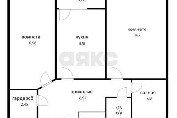 Фото №5: 2-комнатная квартира 63 м² - Краснодар, мкр. жилой комплекс Кубанский, ул. Зиповская, 40