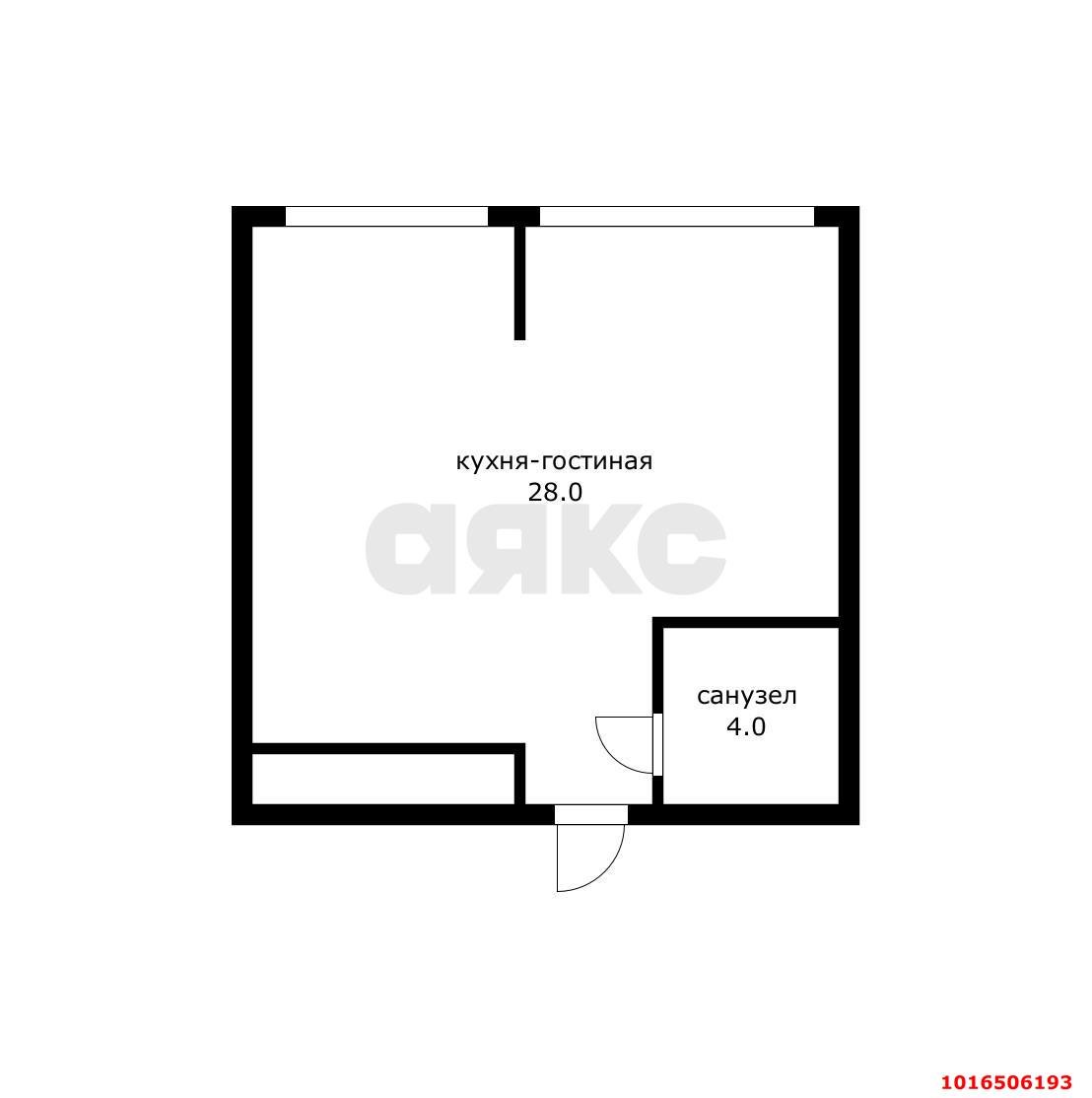 Фото №20: Студия 32 м² - Краснодар, Прикубанский внутригородской округ, мкр. жилой комплекс Самолёт-2, ул. Западный Обход, 57к2