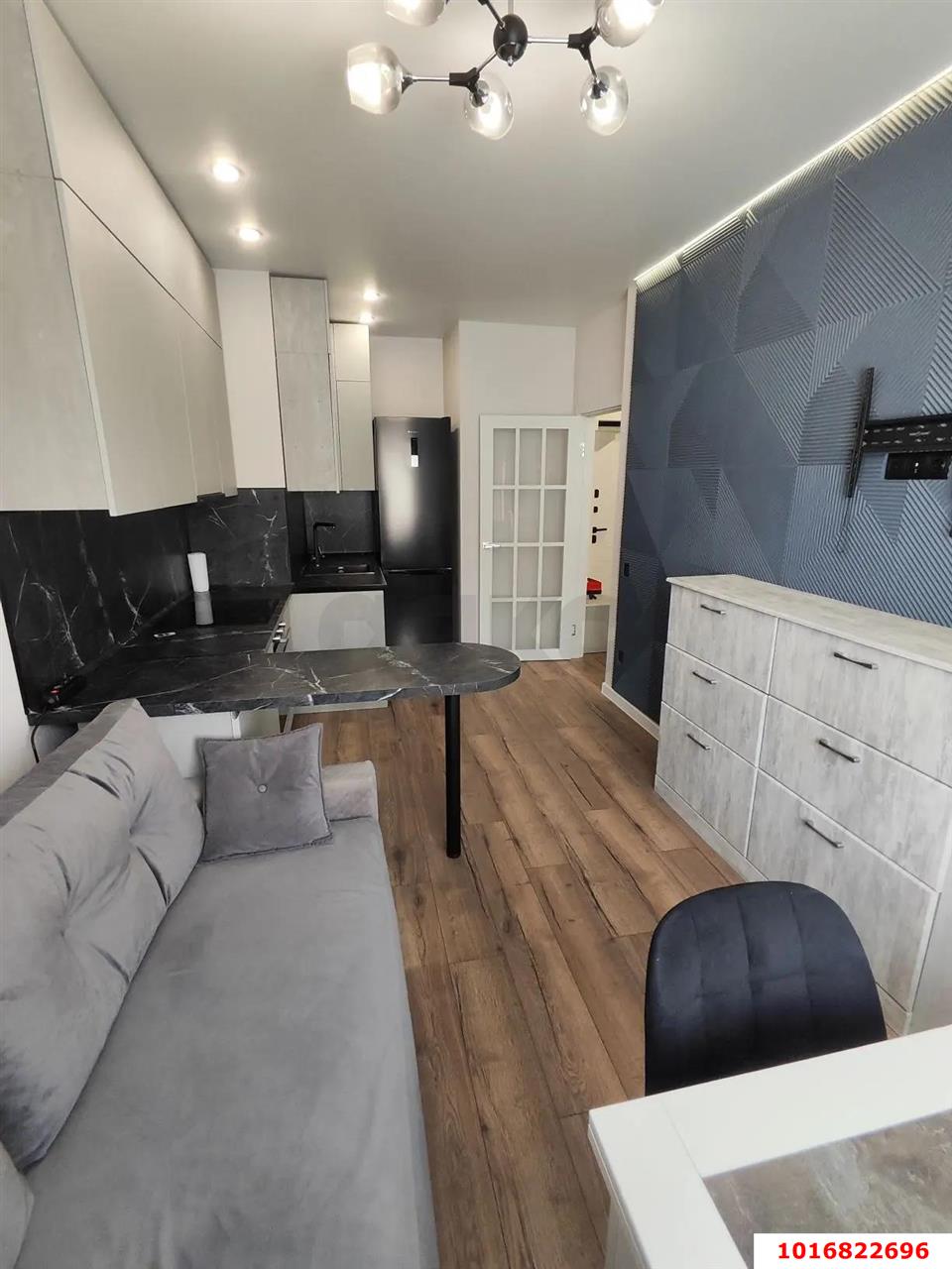 Фото №3: 2-комнатная квартира 54 м² - Краснодар, Прикубанский внутригородской округ, Завод Радиоизмерительных Приборов, жилой комплекс Лучший, мкр. имени Петра Метальникова, ул. Петра Метальникова, 38